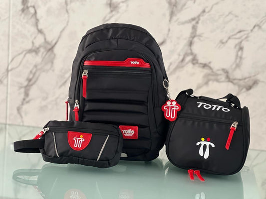 🎒 Morral TOTTO 3x1 – Morral + Lonchera + Cartuchera