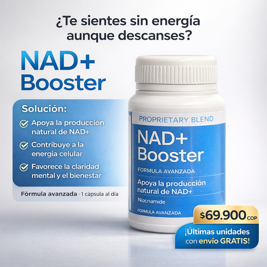 🧬 NAD+ Booster – Soporte de Energía Celular